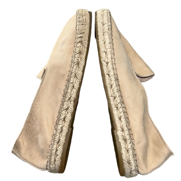 Free People Laurel Canyon Camel Tan Leather Espadrilles - 9 - Picture 8 of 16